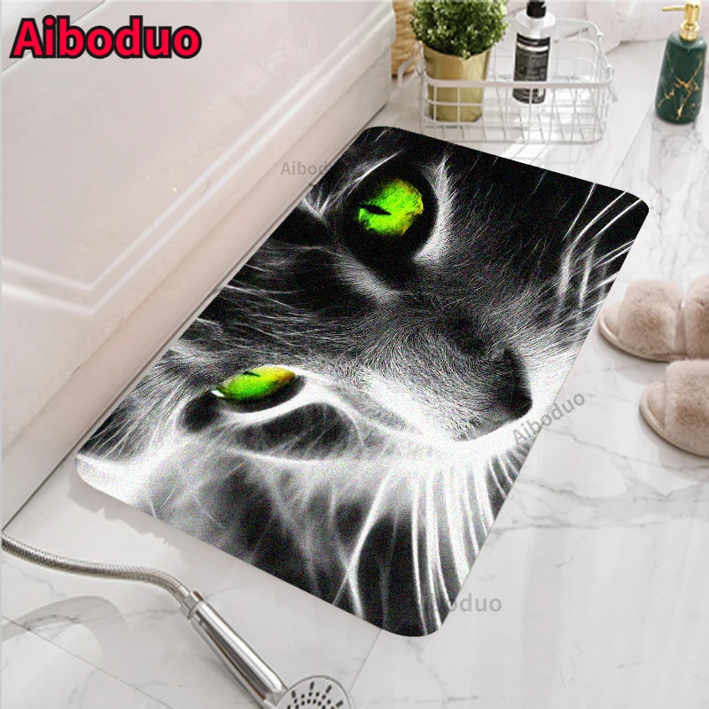 Bathroom Floor Mats 40x60/50x80CM Cat Pattern Bathroom Set Floor Mats Bathroom Door Non-slip and Waterproof Bathroom Door Mat
Bathroom Floor Mats 40x60/50x80CM Cat Pattern Bathroom Set Floor Mats Bathroom Door Non-slip and Waterproof Bathroom Door Mat