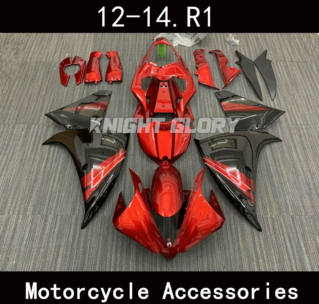 Full set of motorcycle injection molded body coverings. Suitable for R1 models from 2012 2013 and 2014 High-quality painting.
Full set of motorcycle injection molded body coverings. Suitable for R1 models from 2012 2013 and 2014 High-quality painting.