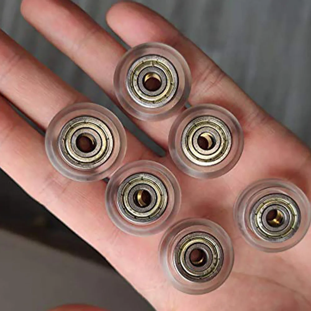 6 Pcs Pulley Accessories Printer Roller Wheel Bearing Ball Bearings 3D Wheels Passive Round Parts Clear
6 Pcs Pulley Accessories Printer Roller Wheel Bearing Ball Bearings 3D Wheels Passive Round Parts Clear