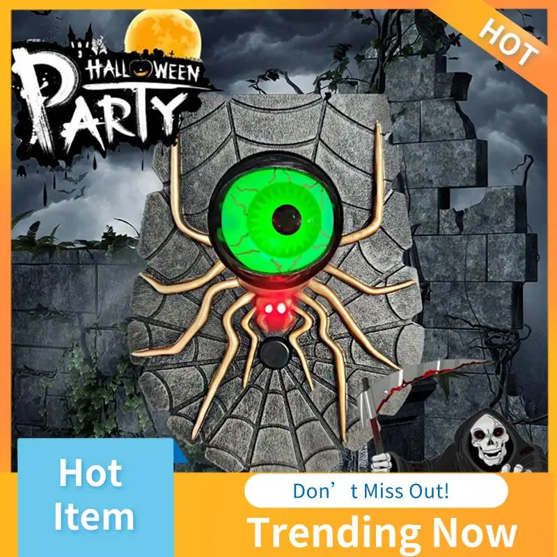 1Piece Halloween Doorbell Spider Doorbell Horror Props Glowing Hanging Piece Doorbell Eyeball Bell Decor B
1Piece Halloween Doorbell Spider Doorbell Horror Props Glowing Hanging Piece Doorbell Eyeball Bell Decor B
