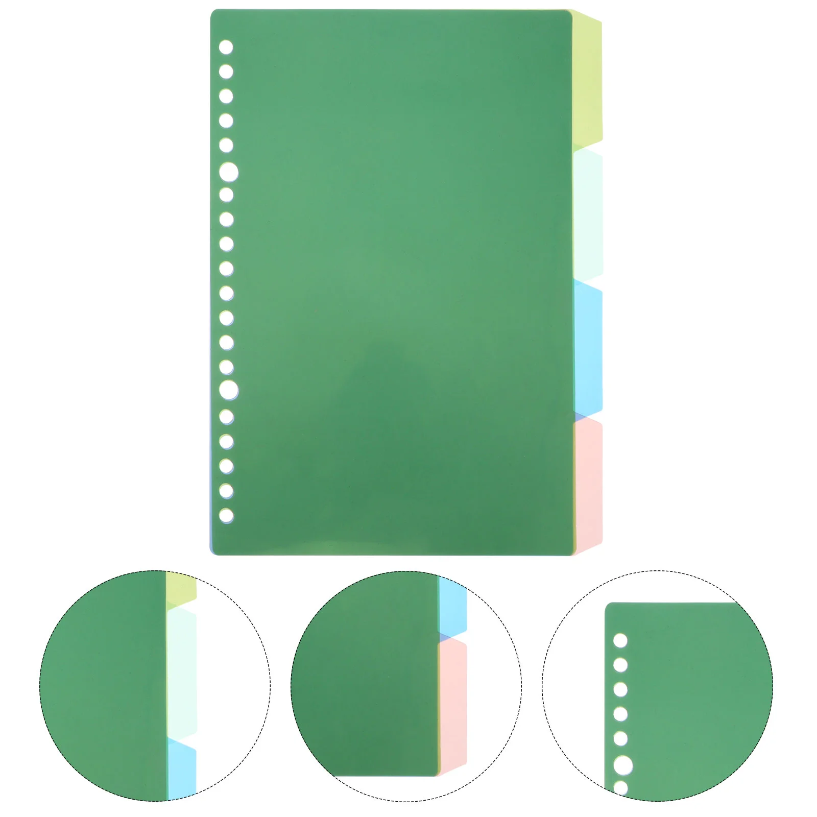10 Pcs The Notebook Index Separator Page Hole Loose-leaf Paper Multicolor Refill Insertable A5 Child
10 Pcs The Notebook Index Separator Page Hole Loose-leaf Paper Multicolor Refill Insertable A5 Child