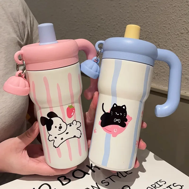 600ml High Aesthetic 316 Stainless Steel Straw Mug Women's Large Capacity Insulated Thermal Iced Cup Students
600ml High Aesthetic 316 Stainless Steel Straw Mug Women's Large Capacity Insulated Thermal Iced Cup Students