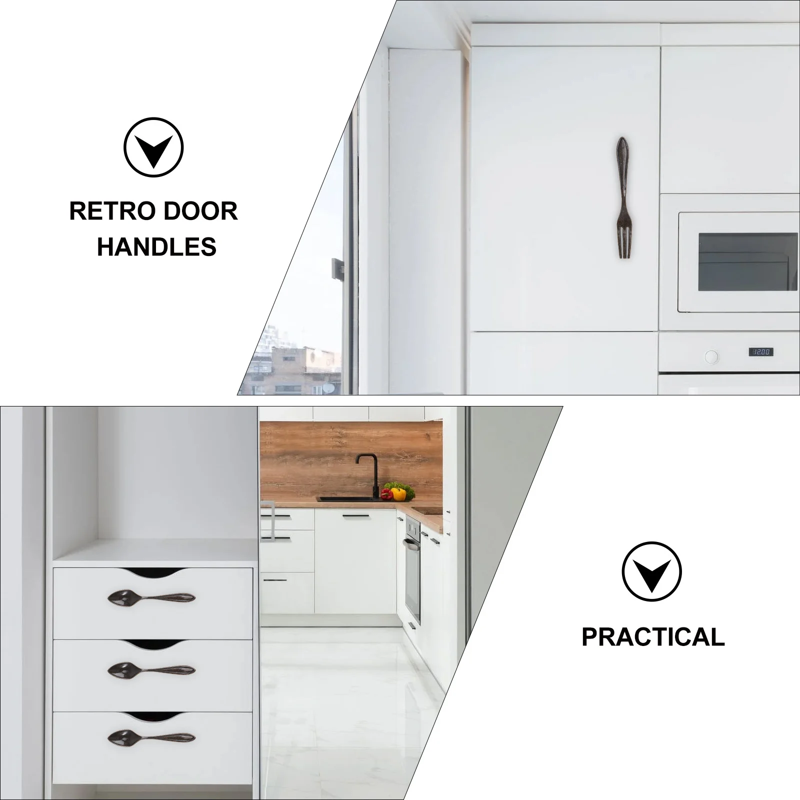 3Pcs Creative Cutter Fork Spoon Door Handle Bronze Drawer Pulls Zinc Alloy Cabinet Knobs for Home Dressers Furniture
3Pcs Creative Cutter Fork Spoon Door Handle Bronze Drawer Pulls Zinc Alloy Cabinet Knobs for Home Dressers Furniture