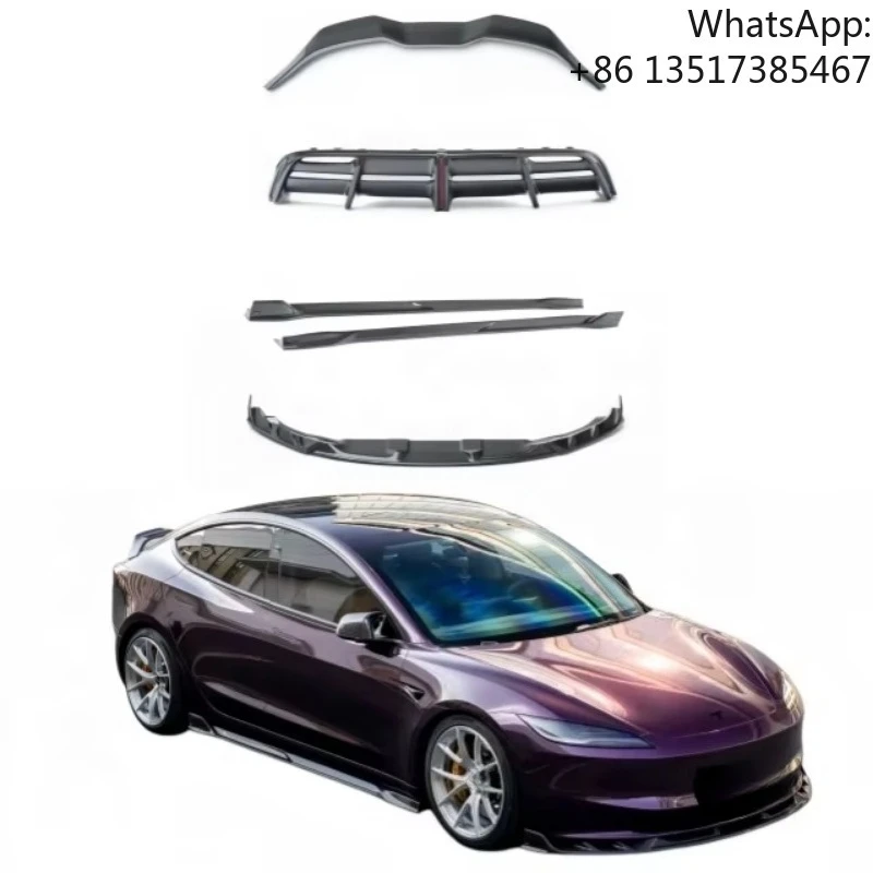 For Tesla Model 3 Upgraded Carbon Fiber Body Kit for 2023-2026 Model 3 Upgrades
For Tesla Model 3 Upgraded Carbon Fiber Body Kit for 2023-2026 Model 3 Upgrades