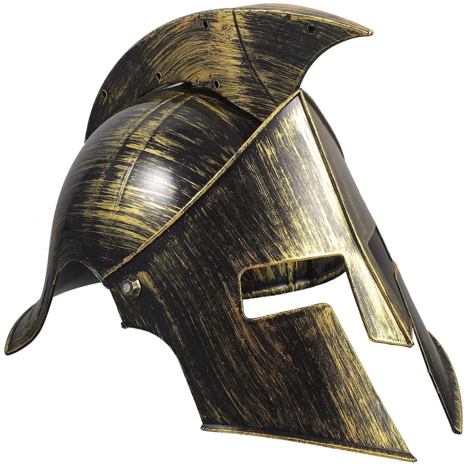 Golden Samurai Hat Roman Soldier Costume Plastic Men Cosplay Middle Ages Decor Halloween Photo Prop Realistic
Golden Samurai Hat Roman Soldier Costume Plastic Men Cosplay Middle Ages Decor Halloween Photo Prop Realistic