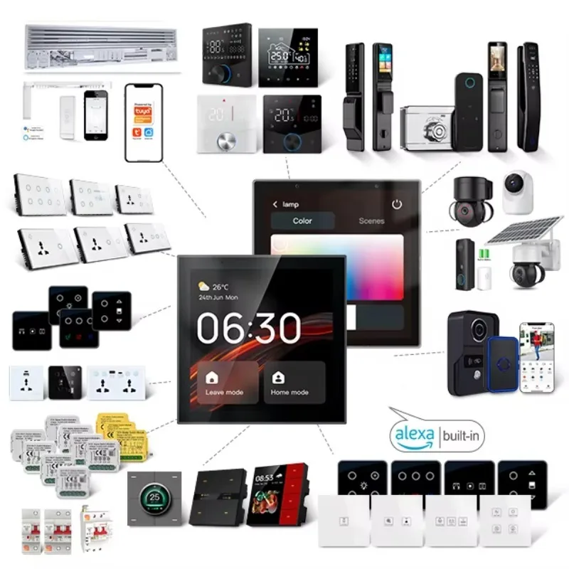 2025 4inch IPS Touch Screen Smart Home Zigbee Gateway With Built-in Alexa And Tuya Automation
2025 4inch IPS Touch Screen Smart Home Zigbee Gateway With Built-in Alexa And Tuya Automation