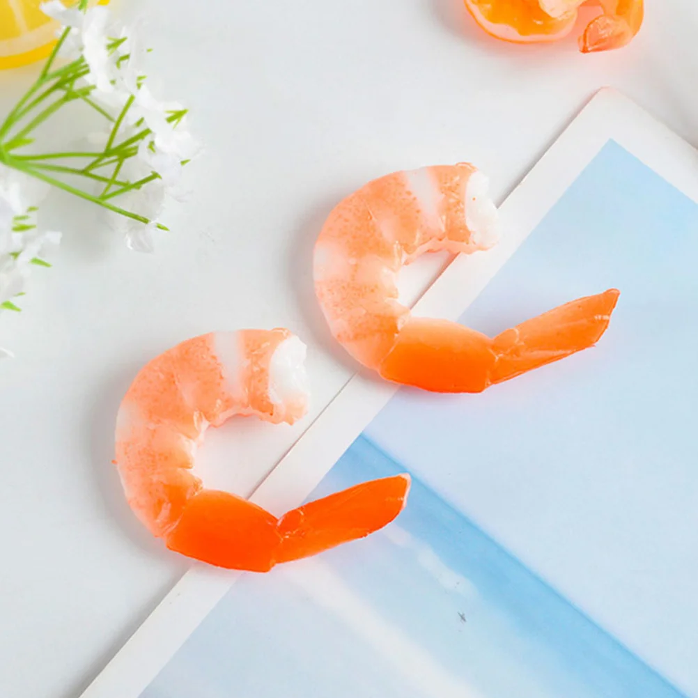 5 Pcs Simulation Cooked Food Model Imitation Shrimp Seafood Artificial Pvc Mother
5 Pcs Simulation Cooked Food Model Imitation Shrimp Seafood Artificial Pvc Mother