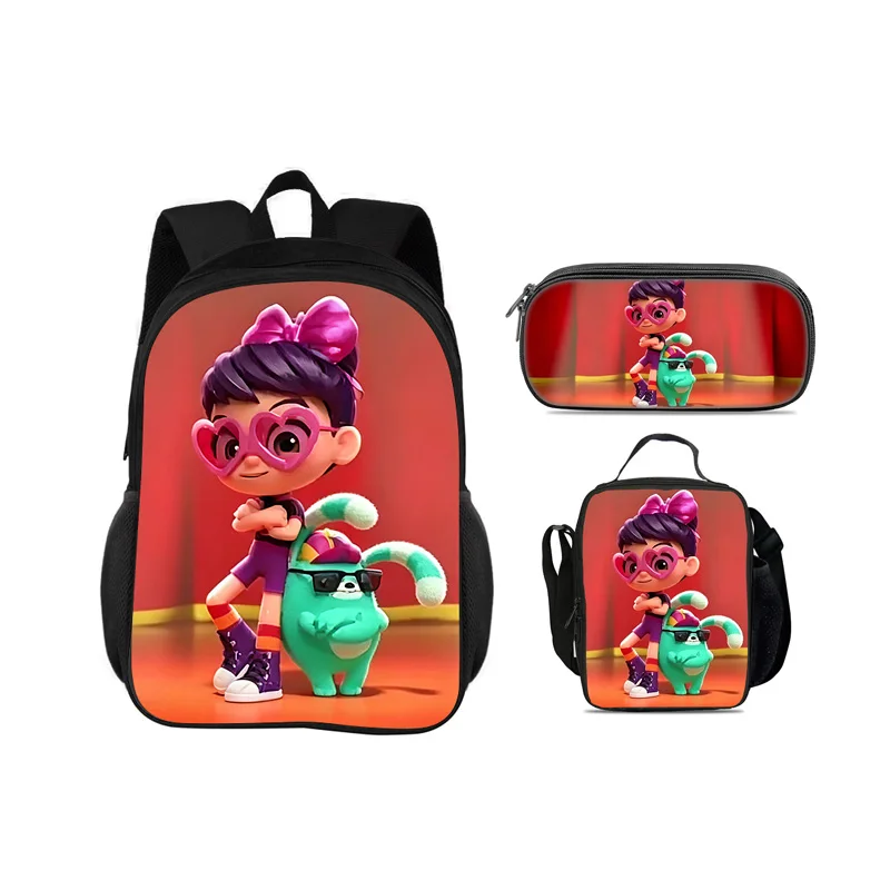 Abby Hatcher backpack, pencil case, ice pack, 3Pcs Set, new cartoon print, best birthday gift for boys and girls going to school
Abby Hatcher backpack, pencil case, ice pack, 3Pcs Set, new cartoon print, best birthday gift for boys and girls going to school