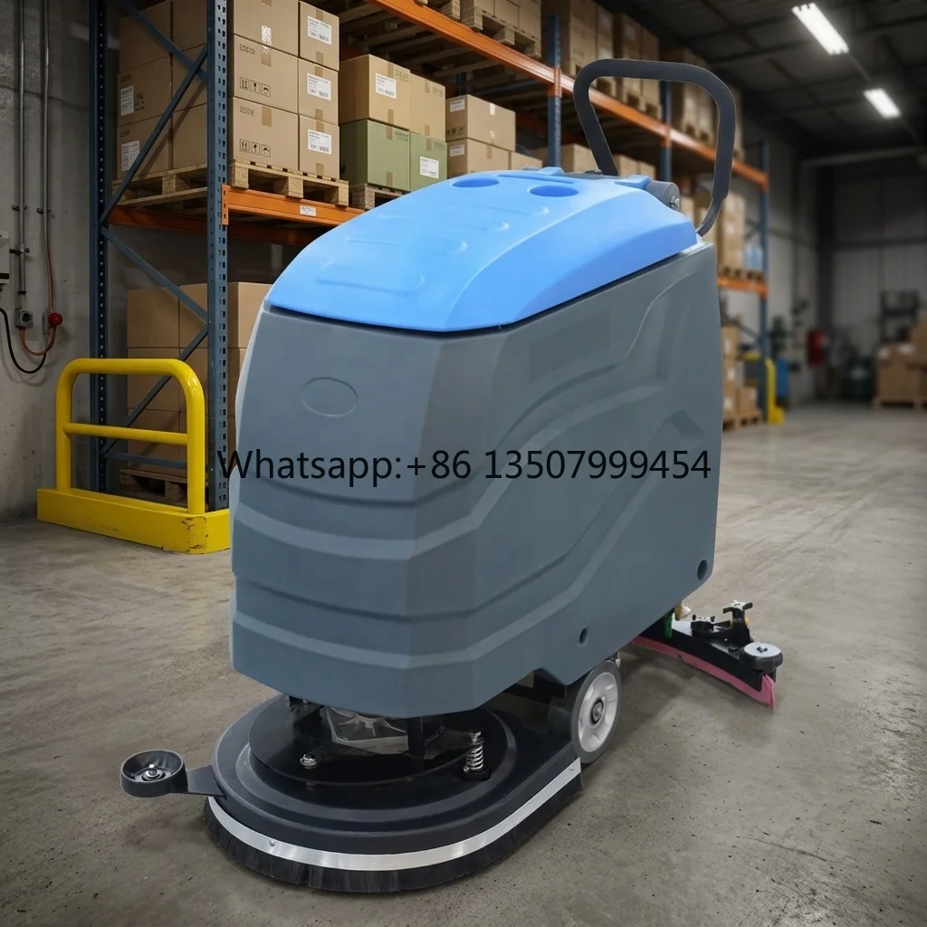 Reliable Floor Scrubber Cleaning Machine for Large Areas 2800m/h Battery-Powered Self-Propelled Walk-Behind Solvion Brand
Reliable Floor Scrubber Cleaning Machine for Large Areas 2800m/h Battery-Powered Self-Propelled Walk-Behind Solvion Brand
