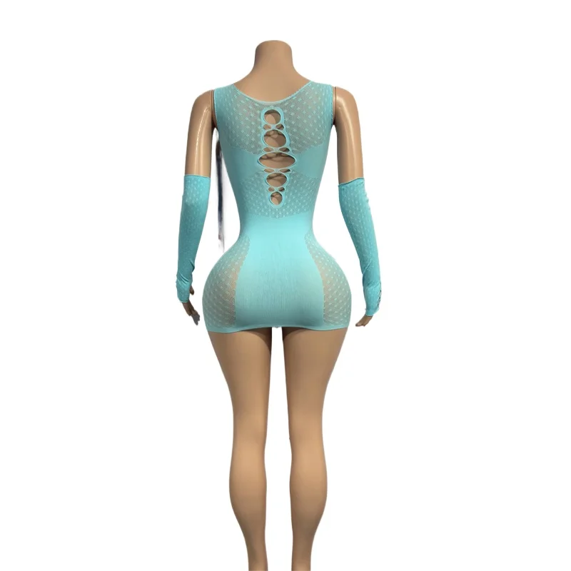 Women's Backless Bandage Bodycon Dress Ladies Summer Mesh Sexy Evening Party Clubwear Slim Short Mini Dress Платье Женское
Women's Backless Bandage Bodycon Dress Ladies Summer Mesh Sexy Evening Party Clubwear Slim Short Mini Dress Платье Женское