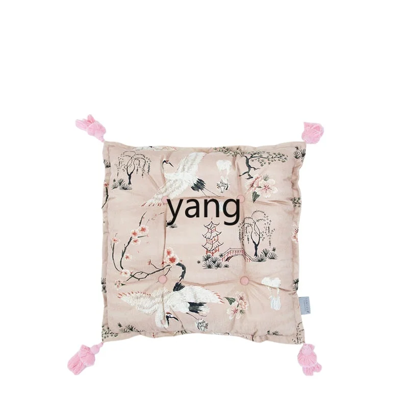 LTT Cushion Chinese Style Printed Chair Cushion Retro French Chair Cushion Light Luxury Tassel Premium
LTT Cushion Chinese Style Printed Chair Cushion Retro French Chair Cushion Light Luxury Tassel Premium