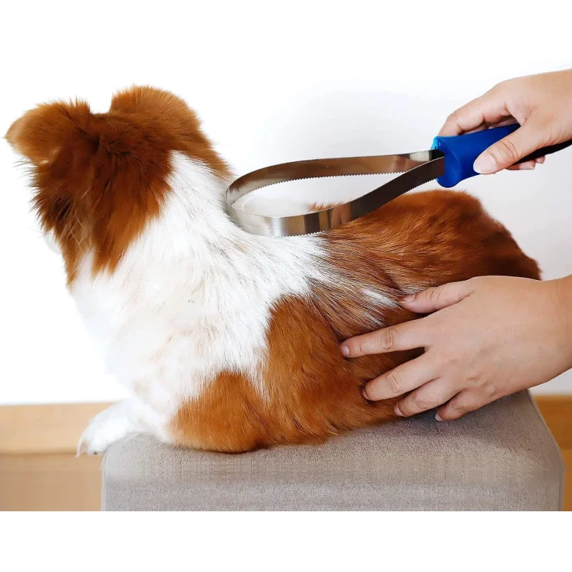 Pet Grooming Comb for Cats and Dogs, Floating Hair Massage Detangling Brush with Stainless Steel Teeth
Pet Grooming Comb for Cats and Dogs, Floating Hair Massage Detangling Brush with Stainless Steel Teeth