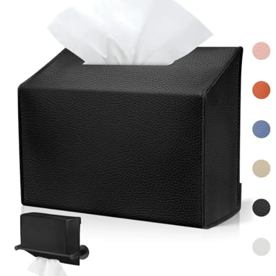 Disposable Hand Towel Box Cover Compatible with Kleenex Disposable Paper Hand Towels, Leather Tissue Box Cover Holder for Bathr
Disposable Hand Towel Box Cover Compatible with Kleenex Disposable Paper Hand Towels, Leather Tissue Box Cover Holder for Bathr