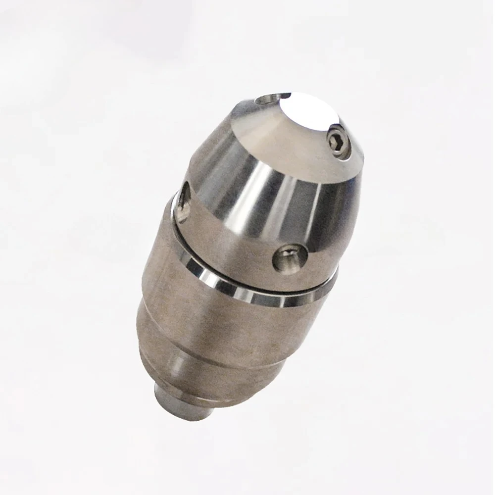 Industrial High Pressure Jet Rotating Nozzle Anti-Pressure Wear Impact Pipe Cleaning High Strength High-pressure Nozzle
Industrial High Pressure Jet Rotating Nozzle Anti-Pressure Wear Impact Pipe Cleaning High Strength High-pressure Nozzle