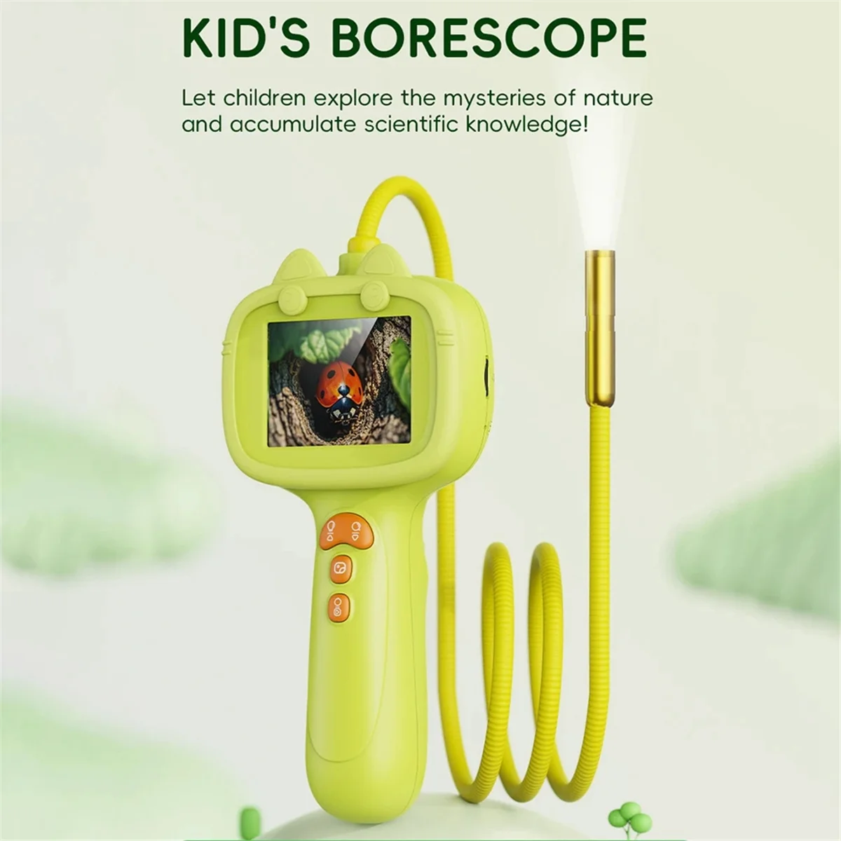 2025+Kids Endoscope with Light Nature Exploration Inspection Camera 2.4 Inch 2MP Science for Camping Nature Exploration
2025+Kids Endoscope with Light Nature Exploration Inspection Camera 2.4 Inch 2MP Science for Camping Nature Exploration