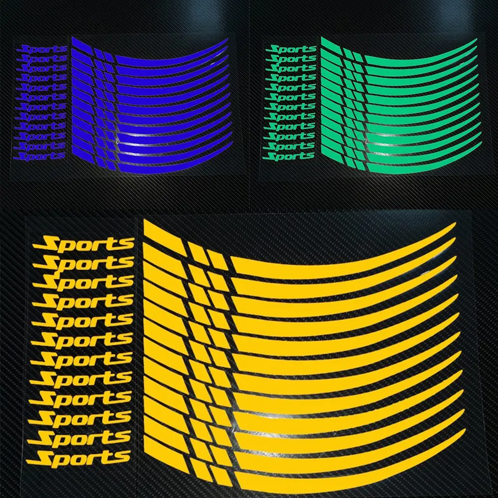 For 18-21 Inch Wheels 18-21 Inch Wheel Decal Motorcycle Wheel Decal High Universality Long-lasting Reflective Sticker Material
For 18-21 Inch Wheels 18-21 Inch Wheel Decal Motorcycle Wheel Decal High Universality Long-lasting Reflective Sticker Material