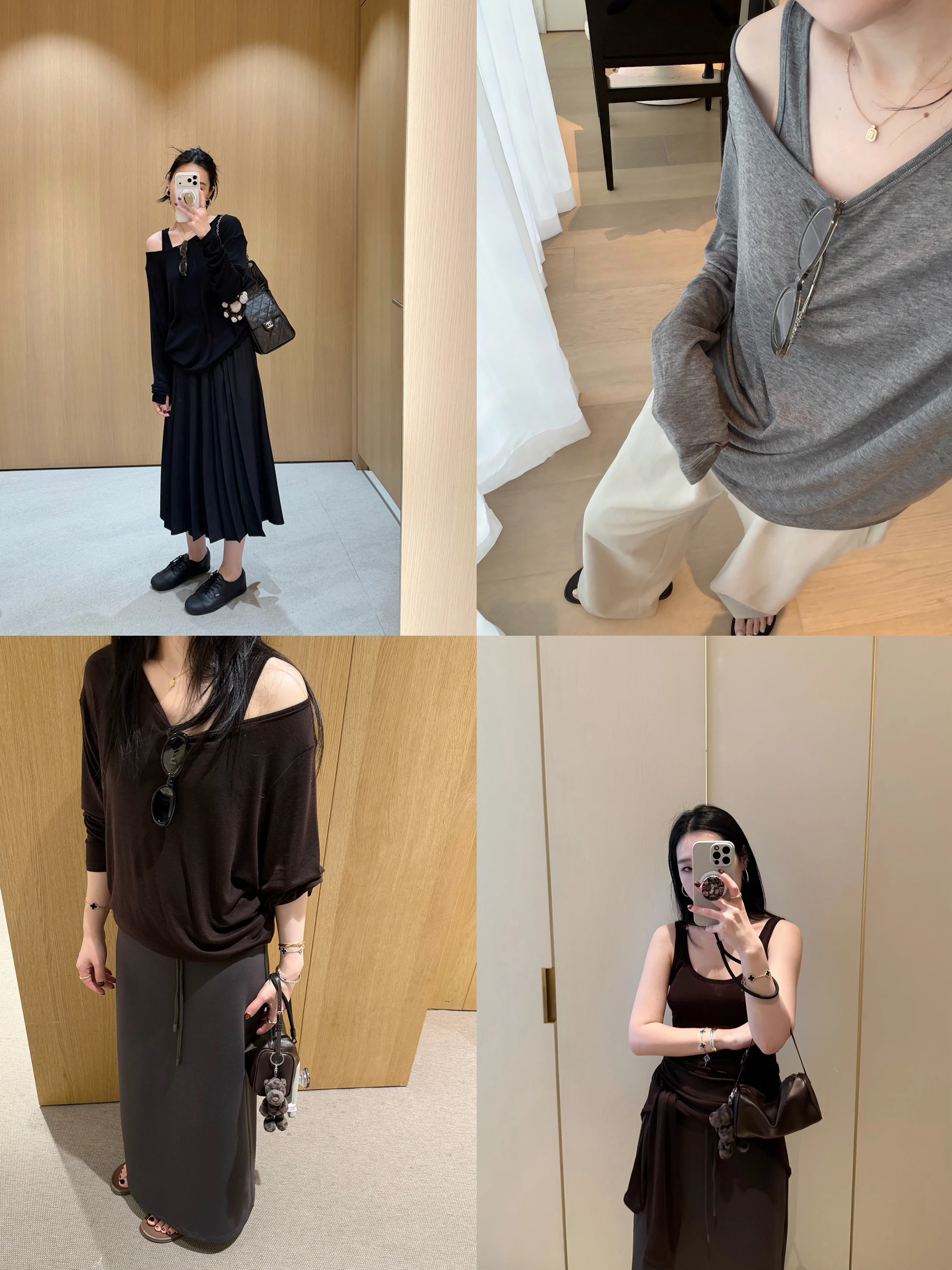 Elielim Cloud Island Lovers Lazy Feel Off-Shoulder Vest Set Women's Loose Covering Two-Piece Set Breathable Long Sleeve T-Shirt
Elielim Cloud Island Lovers Lazy Feel Off-Shoulder Vest Set Women's Loose Covering Two-Piece Set Breathable Long Sleeve T-Shirt