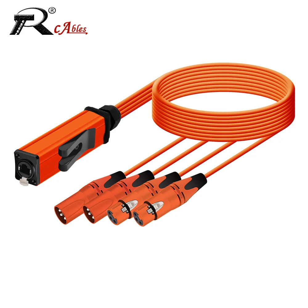 RJ45 на 4-канальный 3-контактный XLR мультисетевой удлинитель приемника для студии звукозаписи сценического освещения через кабель Ethercon STP Cat5/Cat6
RJ45 на 4-канальный 3-контактный XLR мультисетевой удлинитель приемника для студии звукозаписи сценического освещения через кабель Ethercon STP Cat5/Cat6