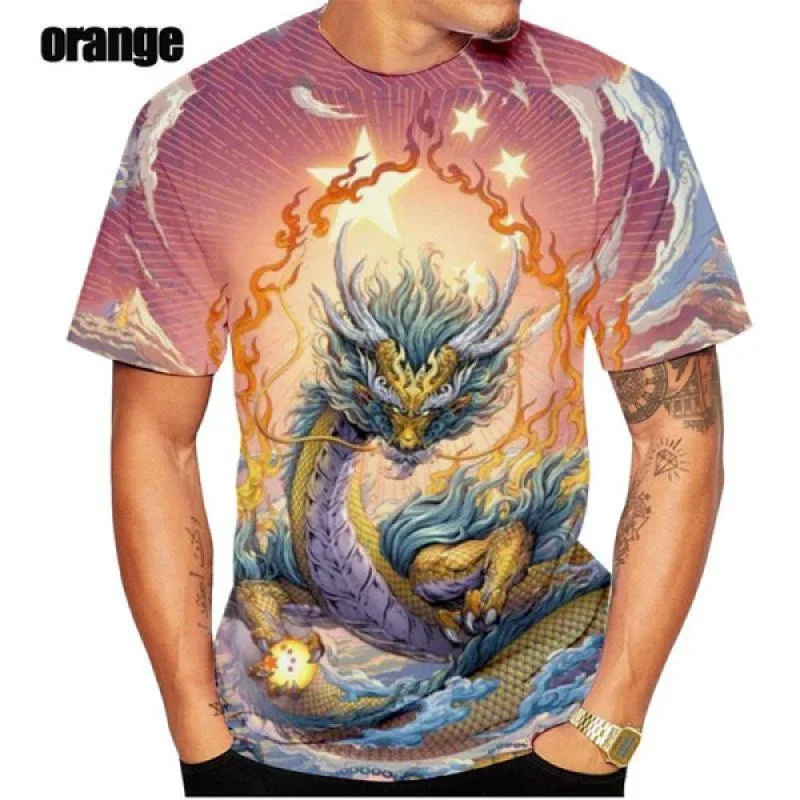 Summer Cool Fashion Dragon 3d Printed T-shirt Plus Size Men's and Women's Leisure Sports Breathable Quick Drying
Summer Cool Fashion Dragon 3d Printed T-shirt Plus Size Men's and Women's Leisure Sports Breathable Quick Drying