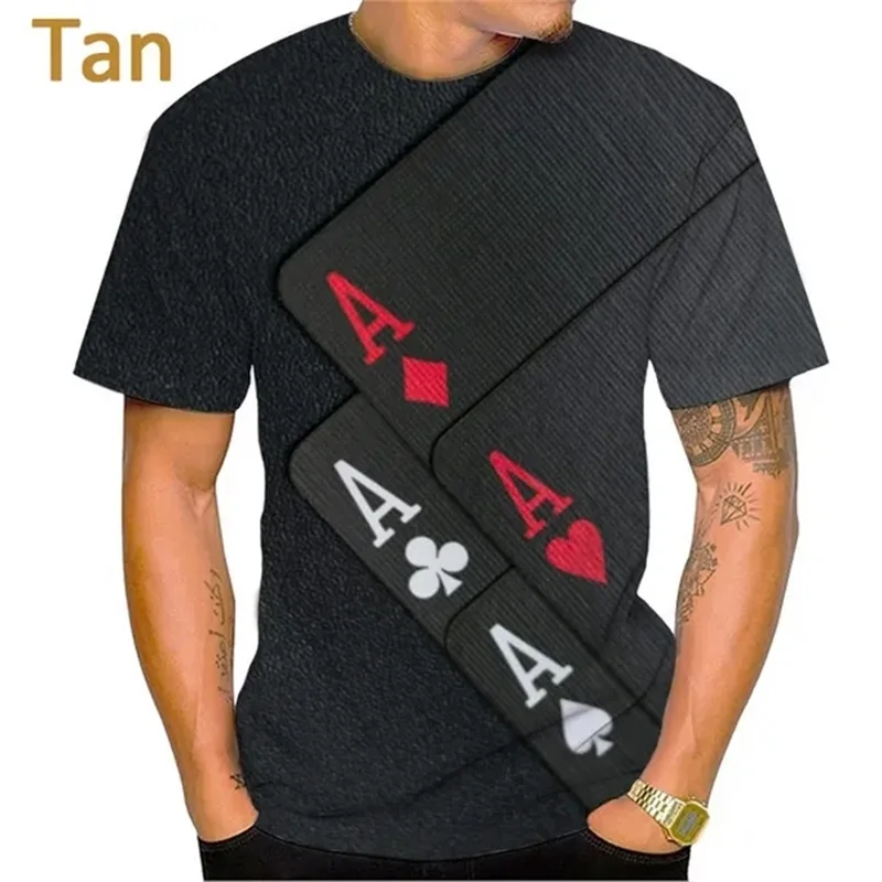 2025 Lucky 3D Printed Poker Men's Good Luck T-Shirt Women's Fun Poker T-Shirt Personality Casual Short Sleeve Hip Hop T-Shirt
2025 Lucky 3D Printed Poker Men's Good Luck T-Shirt Women's Fun Poker T-Shirt Personality Casual Short Sleeve Hip Hop T-Shirt