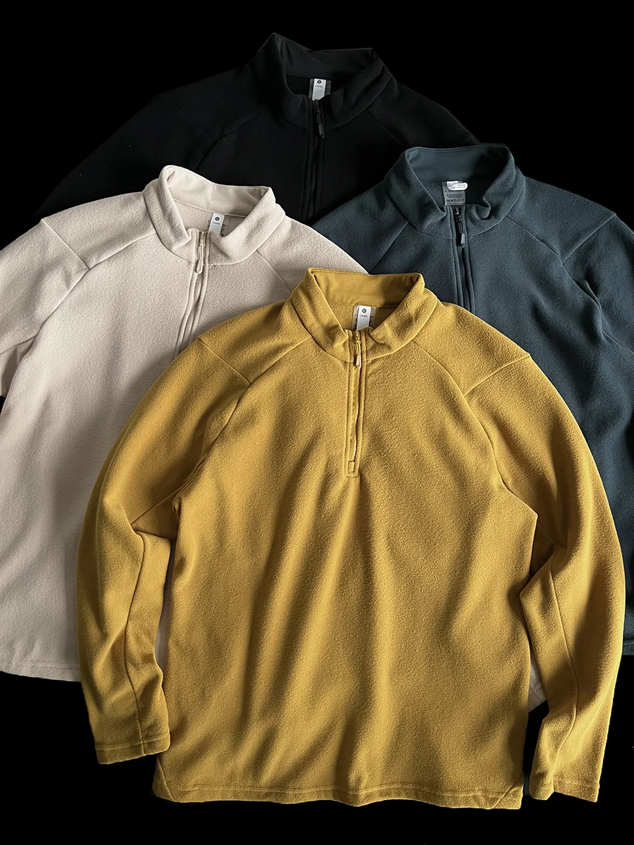 Lightweight Warm Fleece Hoodie Half Zipper Stand Collar Base Layer Shirt for Outdoor Sports And Camping in Autumn And Winter
Lightweight Warm Fleece Hoodie Half Zipper Stand Collar Base Layer Shirt for Outdoor Sports And Camping in Autumn And Winter