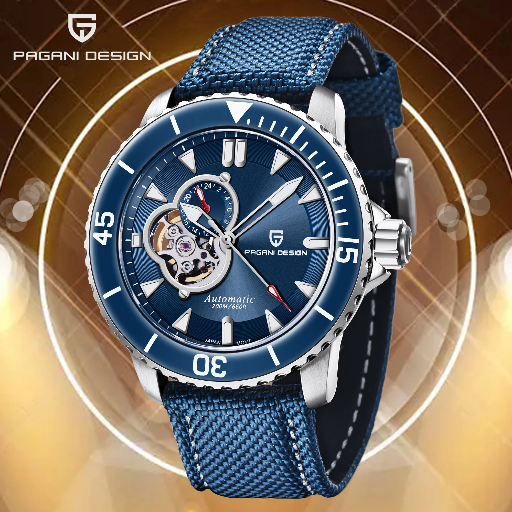 PAGANI Design 2022 Top Automatic Mechanical Men Watch NH39A Stainless Steel Clock 100M Waterproof Sports Watches Montre Homme
PAGANI Design 2022 Top Automatic Mechanical Men Watch NH39A Stainless Steel Clock 100M Waterproof Sports Watches Montre Homme