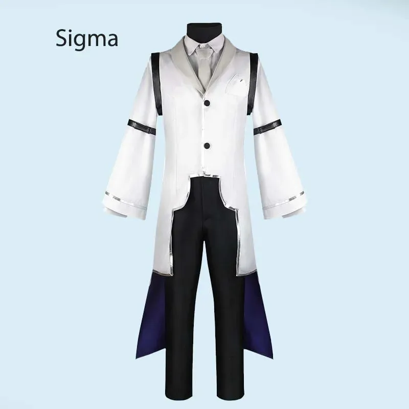 Anime Cosplay Costume of Bungo Stray Dogs Sigma Uniform Coat and Pants Outfits for Halloween
Anime Cosplay Costume of Bungo Stray Dogs Sigma Uniform Coat and Pants Outfits for Halloween
