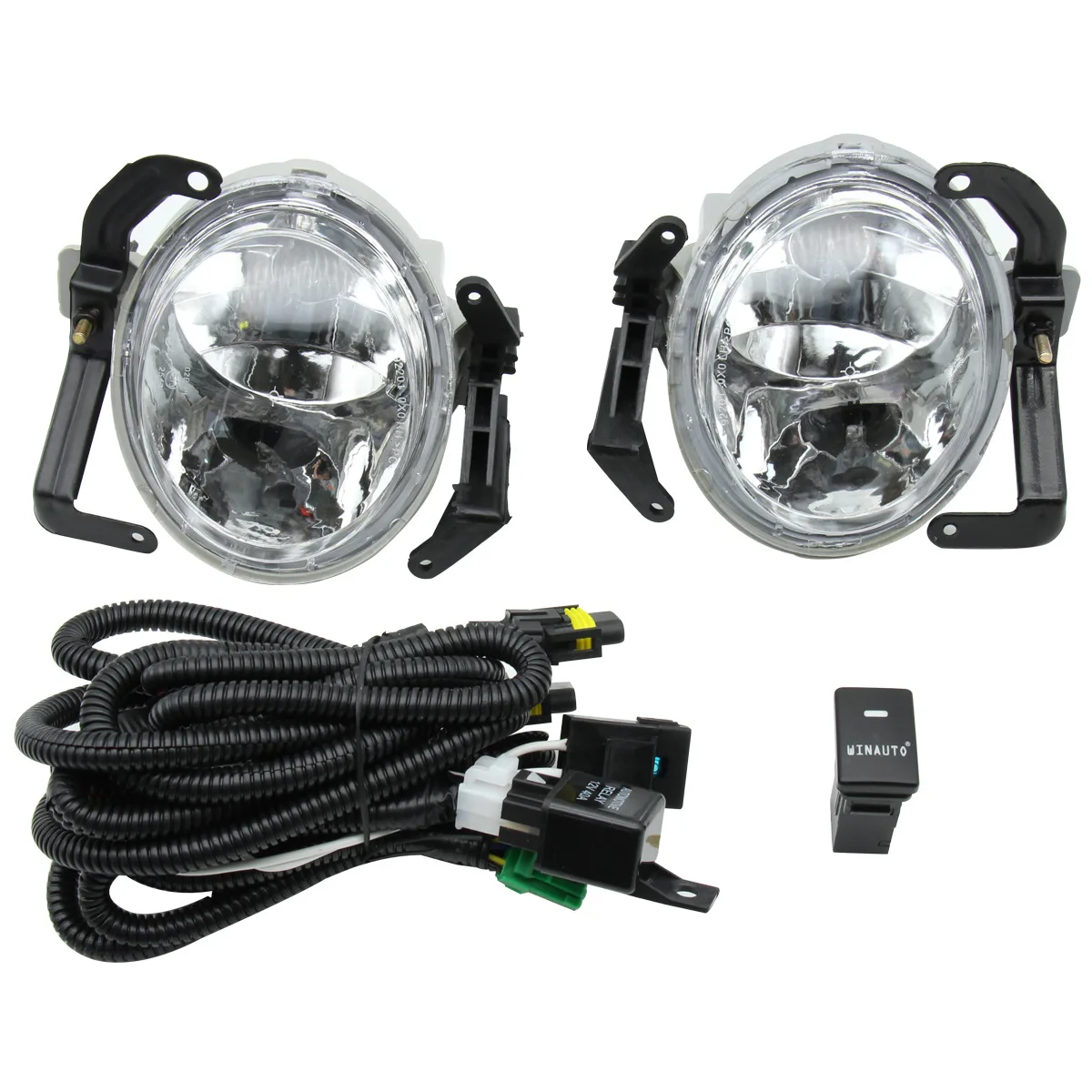Suitable for HYI10 fog lamp 2008 2009 original car fog lamp, with halogen lamp, switch line group
Suitable for HYI10 fog lamp 2008 2009 original car fog lamp, with halogen lamp, switch line group