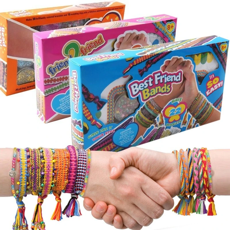 Набор для изготовления браслетов «сделай сам» для девочек, набор для изготовления украшений, художественный комплект для детей, набор для рукоделия дружбы для детей 5-12 лет, игрушки для девочек, подарок
Набор для изготовления браслетов «сделай сам» для девочек, набор для изготовления украшений, художественный комплект для детей, набор для рукоделия дружбы для детей 5-12 лет, игрушки для девочек, подарок
