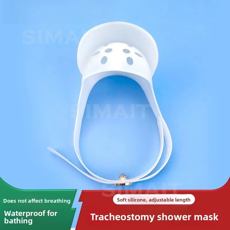 1PC Air-cut Bath Laryngeal Mask, Protection After Laryngectomy, Preventing Water Flow, Protective Cover, Silicone Dust-proof
1PC Air-cut Bath Laryngeal Mask, Protection After Laryngectomy, Preventing Water Flow, Protective Cover, Silicone Dust-proof