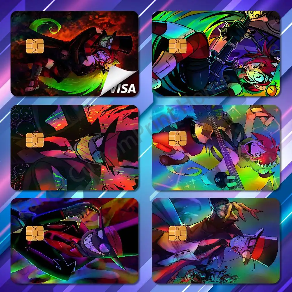 D-Demencia V-Villainous Black Hat Credit Bank Sticker ID Access Card Cover Skin Rainbow Color Laser Stickers Film
D-Demencia V-Villainous Black Hat Credit Bank Sticker ID Access Card Cover Skin Rainbow Color Laser Stickers Film