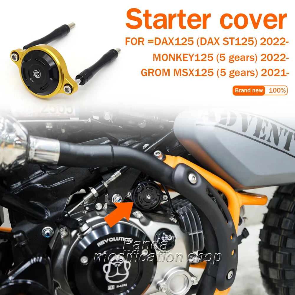 Starter cover For HONDA Monkey125 GROM MSX125 5 gears DAX125 motorcycle accessories
Starter cover For HONDA Monkey125 GROM MSX125 5 gears DAX125 motorcycle accessories