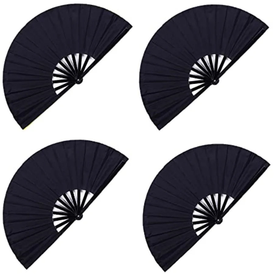 4pcs Clap Fan Fabric Large Folding Fan Chinese Tai Chi Fan Set Decorative Folding Hand Fan for Festival Dance Party
4pcs Clap Fan Fabric Large Folding Fan Chinese Tai Chi Fan Set Decorative Folding Hand Fan for Festival Dance Party