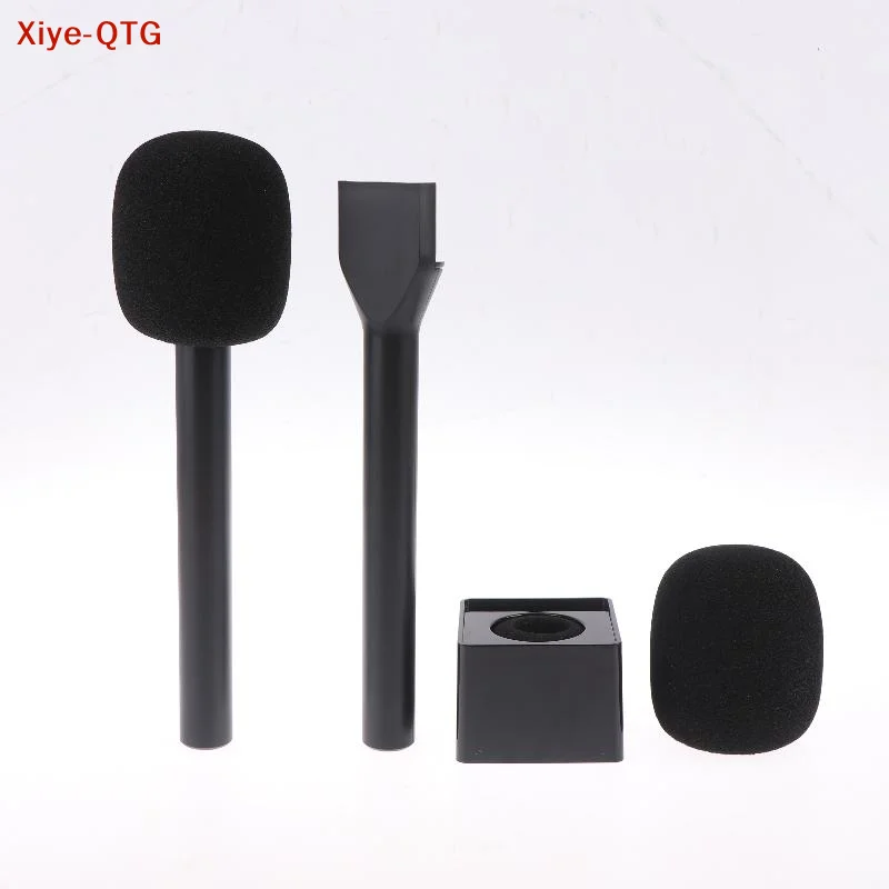 New Wireless Handheld Interview Microphone Adapter With Windshield Foam For Rode Wireless GO II For Mic 1 2
New Wireless Handheld Interview Microphone Adapter With Windshield Foam For Rode Wireless GO II For Mic 1 2