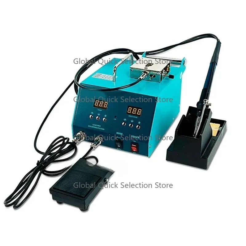 BK3600 Automatic Soldering Machine Intelligent Lead-Free Soldering Station Digital Display Send Tin BGA Rework Wire Feeder 160W
BK3600 Automatic Soldering Machine Intelligent Lead-Free Soldering Station Digital Display Send Tin BGA Rework Wire Feeder 160W