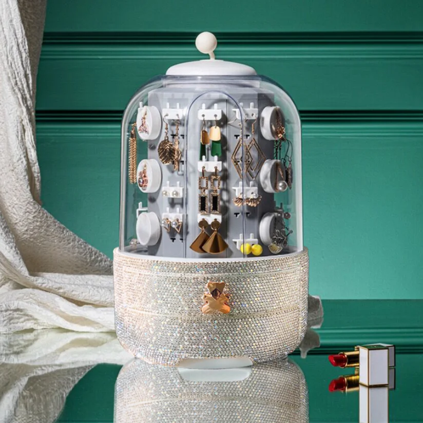 Jewelry Large Capacity Organizer Display Stand Creative Earrings Pendants Bracelets Necklace Storage Rack Plastic Jewelrry Shelf
Jewelry Large Capacity Organizer Display Stand Creative Earrings Pendants Bracelets Necklace Storage Rack Plastic Jewelrry Shelf