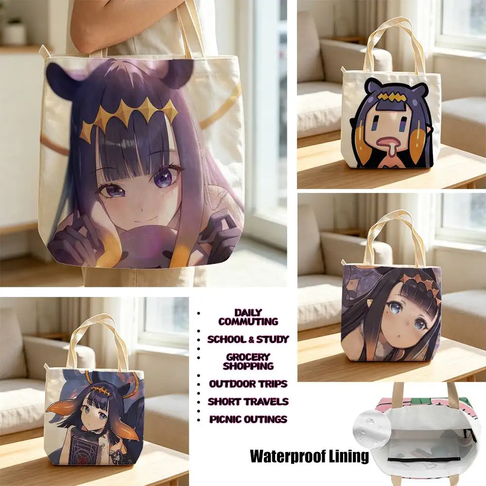 Tako V-Tuber Ina-nis HololiveEN Storage Bags Waterproof Canvas bags suitable for going to class, shopping, gifts, and commuting
Tako V-Tuber Ina-nis HololiveEN Storage Bags Waterproof Canvas bags suitable for going to class, shopping, gifts, and commuting