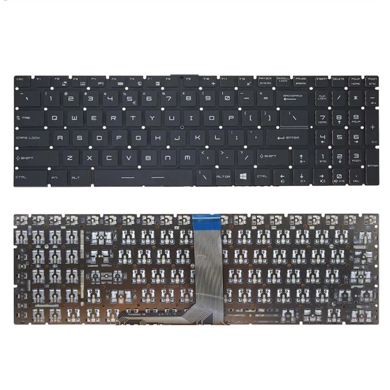 YY+New For MSI GP65 GP75 Leopard 9SE 9SD GS75 Laptop US keyboard No-backlit
YY+New For MSI GP65 GP75 Leopard 9SE 9SD GS75 Laptop US keyboard No-backlit