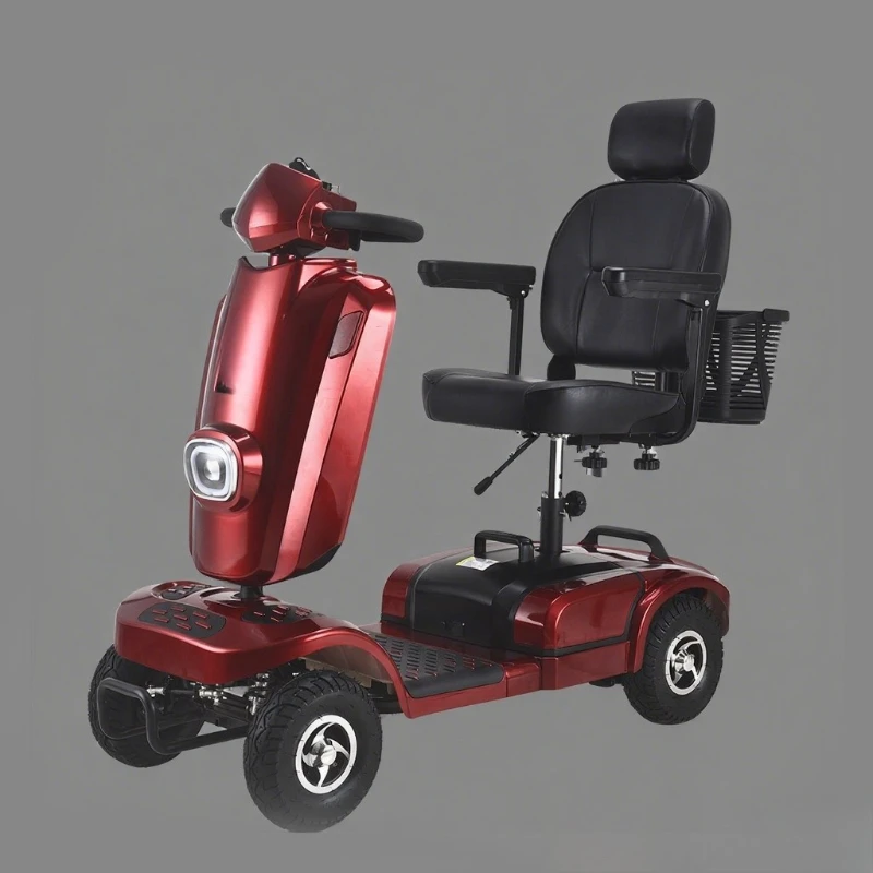 Four-wheeled elderly scooter electric four-wheeled home intelligent disabled
Four-wheeled elderly scooter electric four-wheeled home intelligent disabled