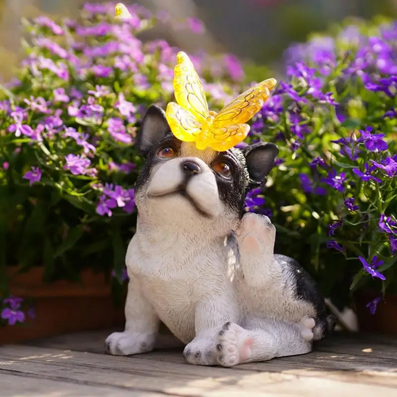Solar Statues For Yard And Garden Solar Resin Dog Figurines Patio Lawn Decor For Courtyard Family Friends Porch Yard Memorial
Solar Statues For Yard And Garden Solar Resin Dog Figurines Patio Lawn Decor For Courtyard Family Friends Porch Yard Memorial