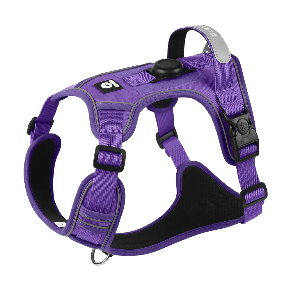 New Arrivals No Pull Pet Harnesses Adjustable Lightweight Custom Tactical Reflective Dog Harness With AirTag Cover
New Arrivals No Pull Pet Harnesses Adjustable Lightweight Custom Tactical Reflective Dog Harness With AirTag Cover