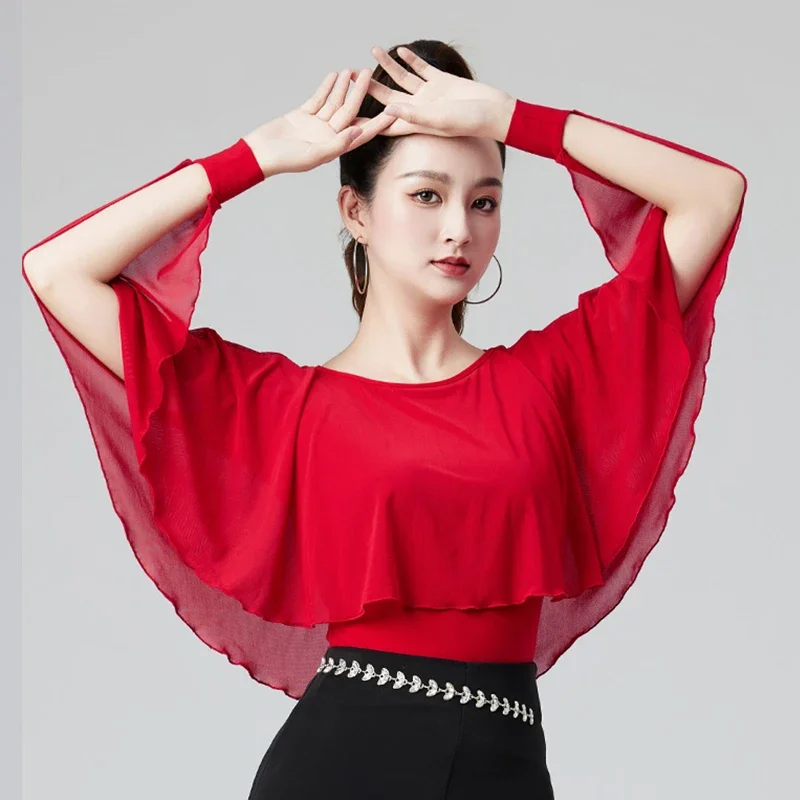 2026 New Latin Dance Stage Performance Tops Modern Dancer Adult Ballroom Prom Cha Cha Rumba Samba Dance Practice Costume XH367
2026 New Latin Dance Stage Performance Tops Modern Dancer Adult Ballroom Prom Cha Cha Rumba Samba Dance Practice Costume XH367