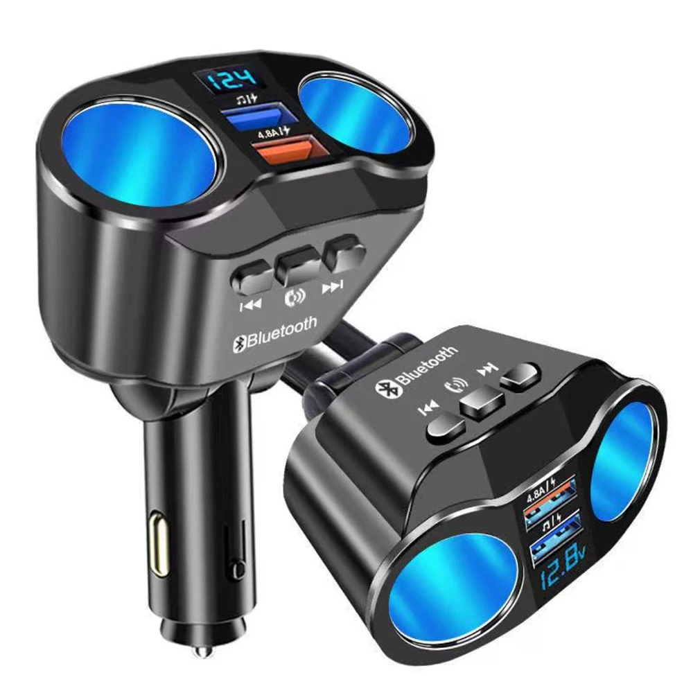 Car Cigarette Lighter Socket Splitter Charger Dual USB QC 3.0 Quick Charge 12V Auto Cigarette Eletronic Sockets Power Adapter
Car Cigarette Lighter Socket Splitter Charger Dual USB QC 3.0 Quick Charge 12V Auto Cigarette Eletronic Sockets Power Adapter