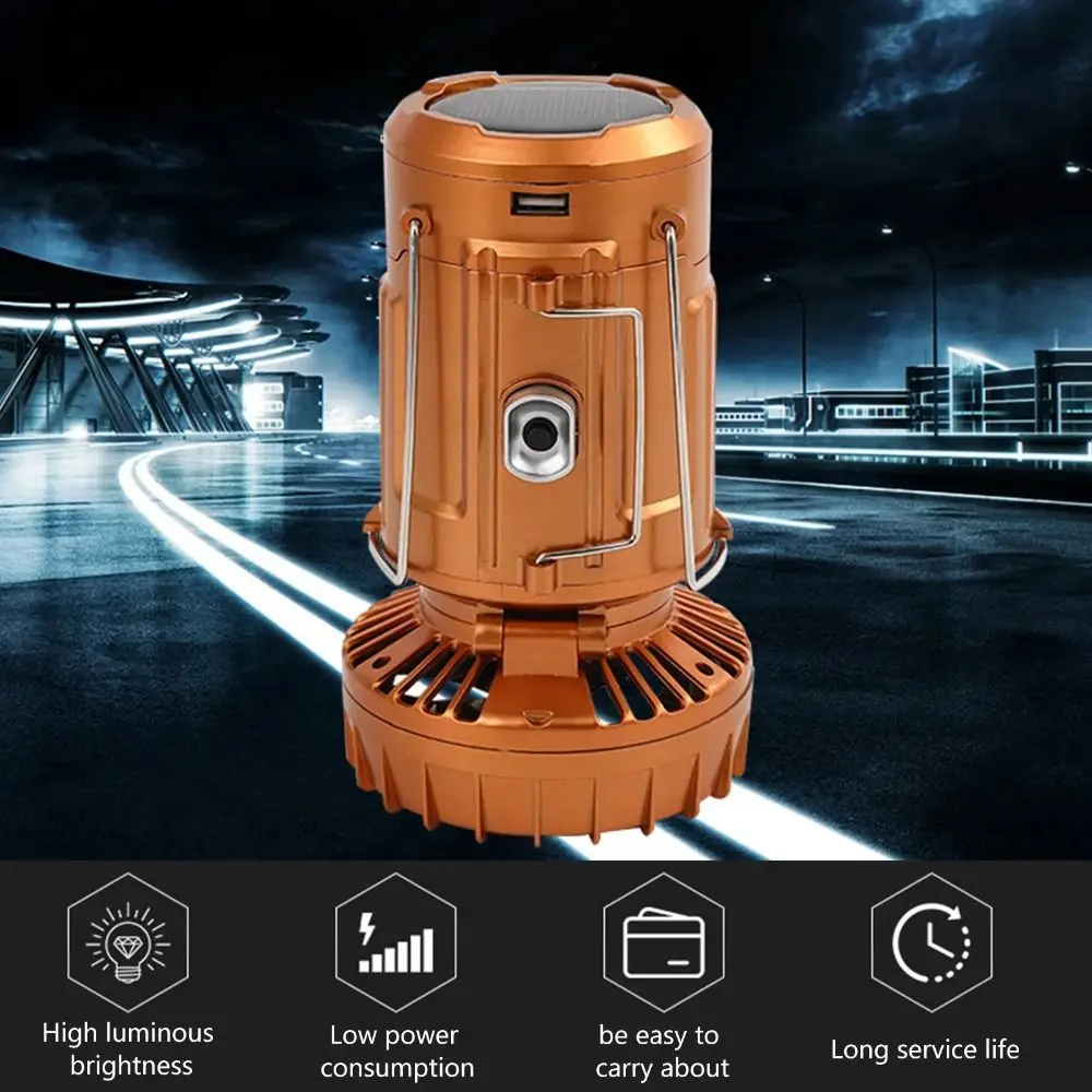 Built-in Rechargeable Battery Solar Camping Lantern Soft Bright Lighting Solar Charging Design Portable Emergency Light
Built-in Rechargeable Battery Solar Camping Lantern Soft Bright Lighting Solar Charging Design Portable Emergency Light