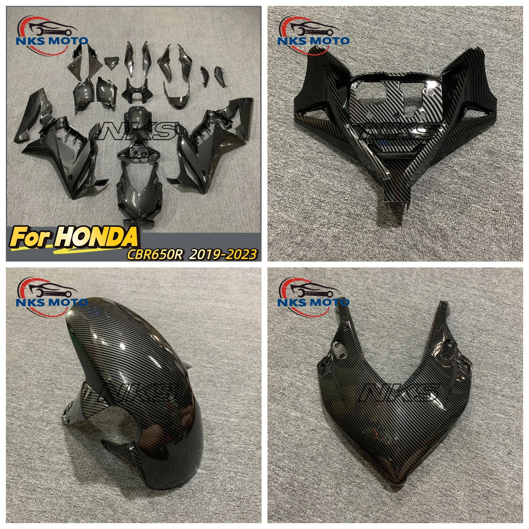 For HONDA CBR650R CBR650 R 2019 2020 2021 2022 2023 ABS Injection Motorcycle Shell Motorcycle With Black Series Fairing Kit
For HONDA CBR650R CBR650 R 2019 2020 2021 2022 2023 ABS Injection Motorcycle Shell Motorcycle With Black Series Fairing Kit