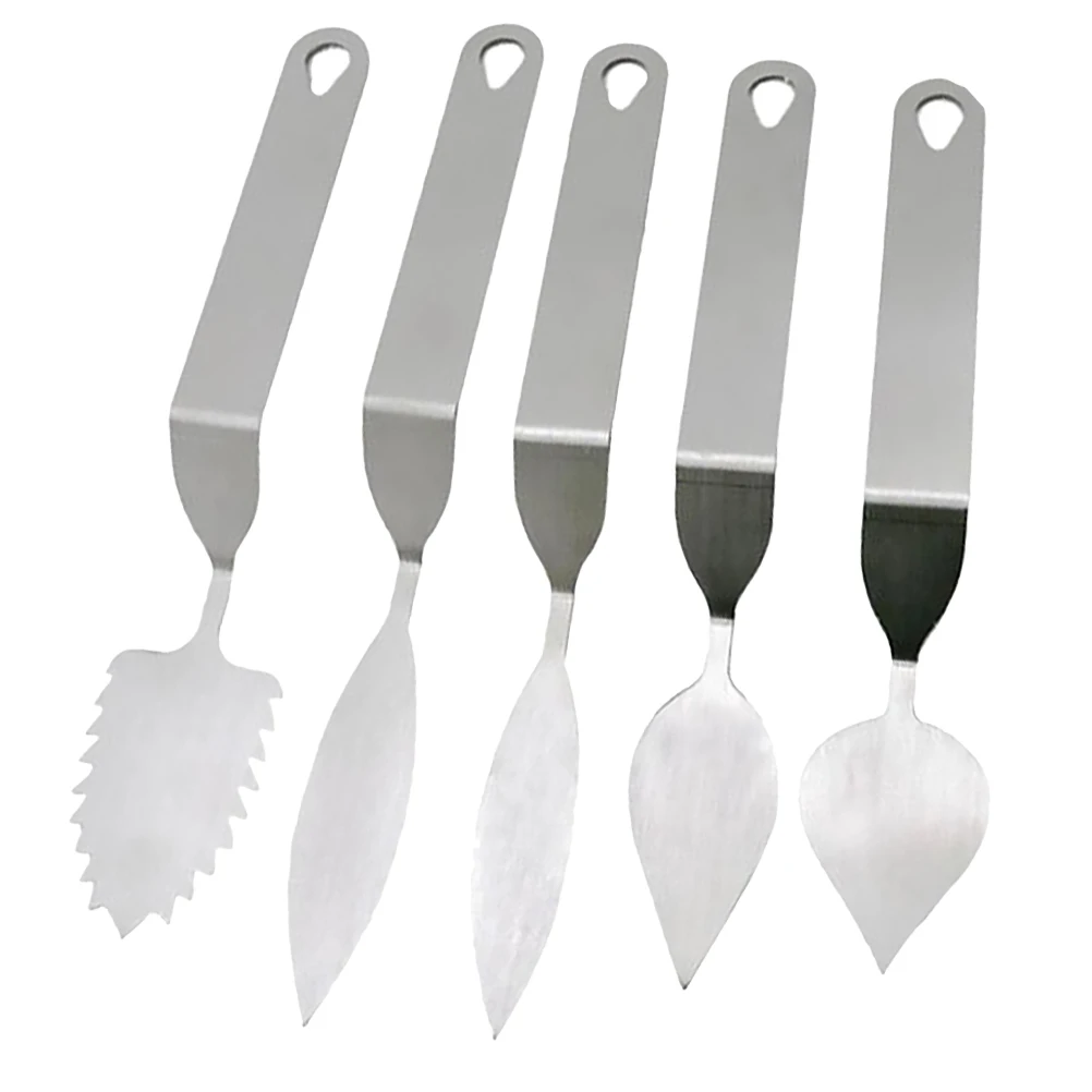 5pcs Chocolate Knife Baking Tool Spatula Mousse Stainless Steel Durability Practical
5pcs Chocolate Knife Baking Tool Spatula Mousse Stainless Steel Durability Practical