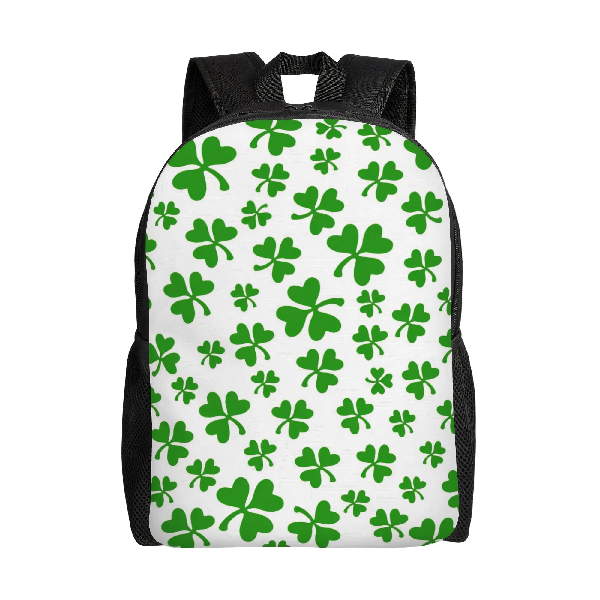 St Patrick's Day Irish Shamrock Clover Fashion Backpack Sports Student Work Daypack for Men Women Laptop Canvas Bags
St Patrick's Day Irish Shamrock Clover Fashion Backpack Sports Student Work Daypack for Men Women Laptop Canvas Bags