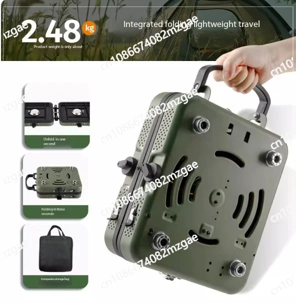 Складная портативная двухконфорочная газовая плита для пикника, ветрозащитная, для кемпинга, уличная, на картриджах
Складная портативная двухконфорочная газовая плита для пикника, ветрозащитная, для кемпинга, уличная, на картриджах