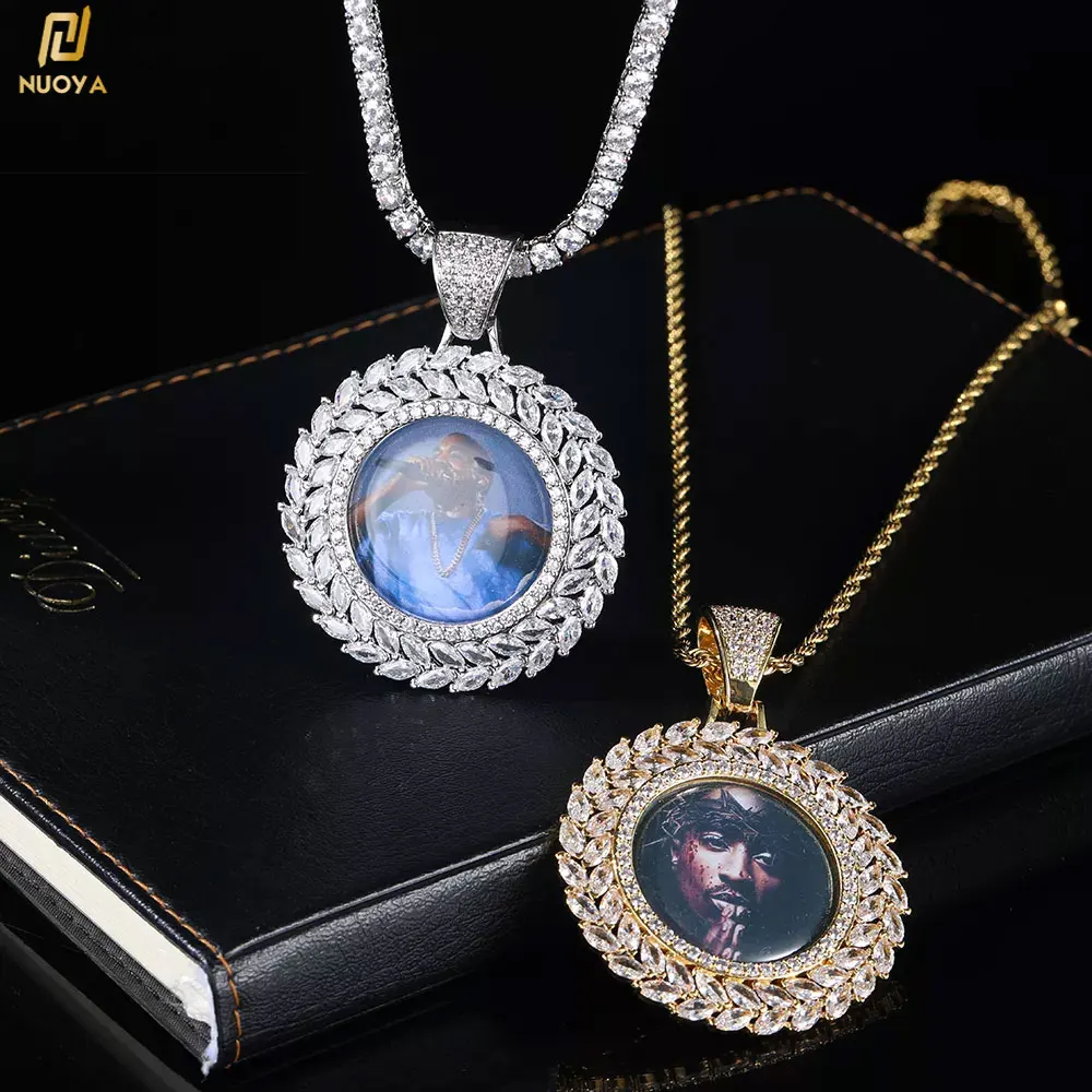 Hip Hop Iced Out Jewelry Picture Custom Pendant Blank Necklace Zircon Medallion Photo Necklace
Hip Hop Iced Out Jewelry Picture Custom Pendant Blank Necklace Zircon Medallion Photo Necklace