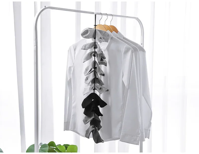 Socks Drying Rope Multifunctional Drying Socks Lanyard Clothesline Clothes Hanging Household Multilayer Clothes Drying Artifact
Socks Drying Rope Multifunctional Drying Socks Lanyard Clothesline Clothes Hanging Household Multilayer Clothes Drying Artifact